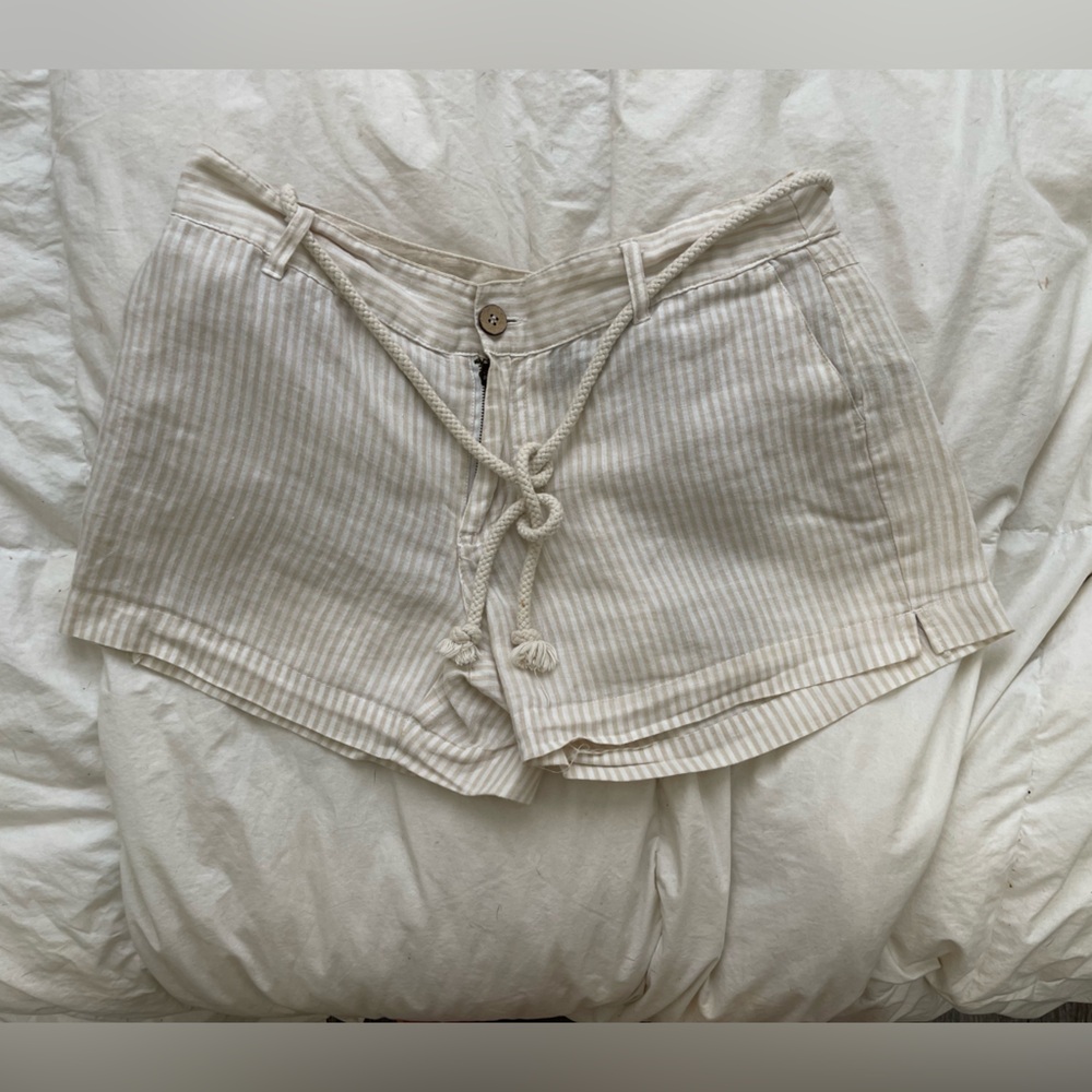 Cynthia Rowley Wonen's Linen Shorts